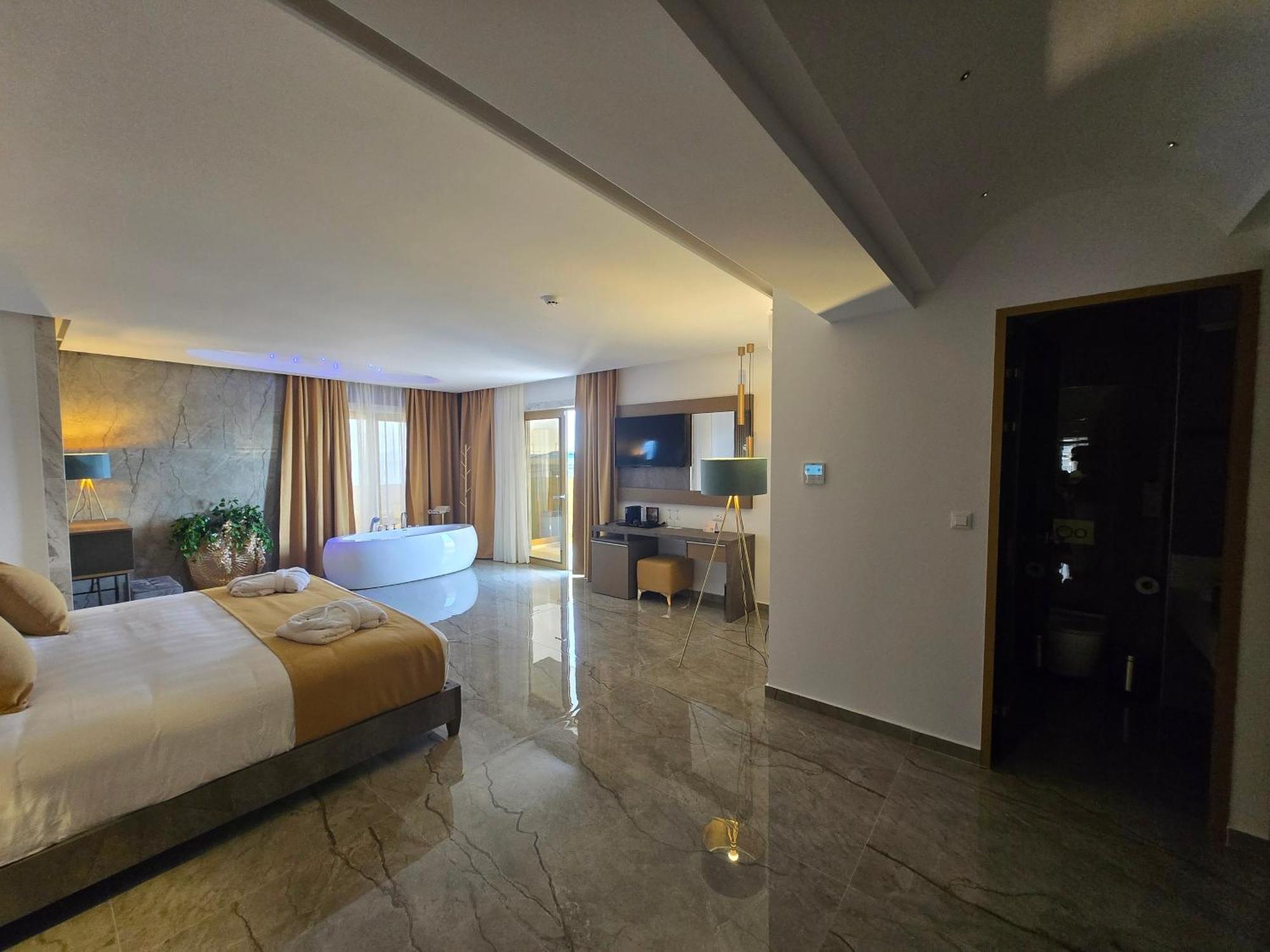 Rhodos Horizon Boutique-Adults Only Aparthotel Rhodes City Kamer foto